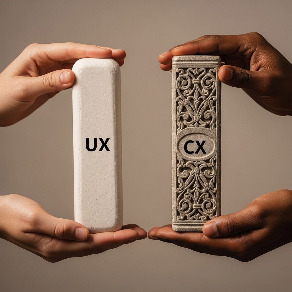 CX vs UX: dwa filary satysfakcji klienta
